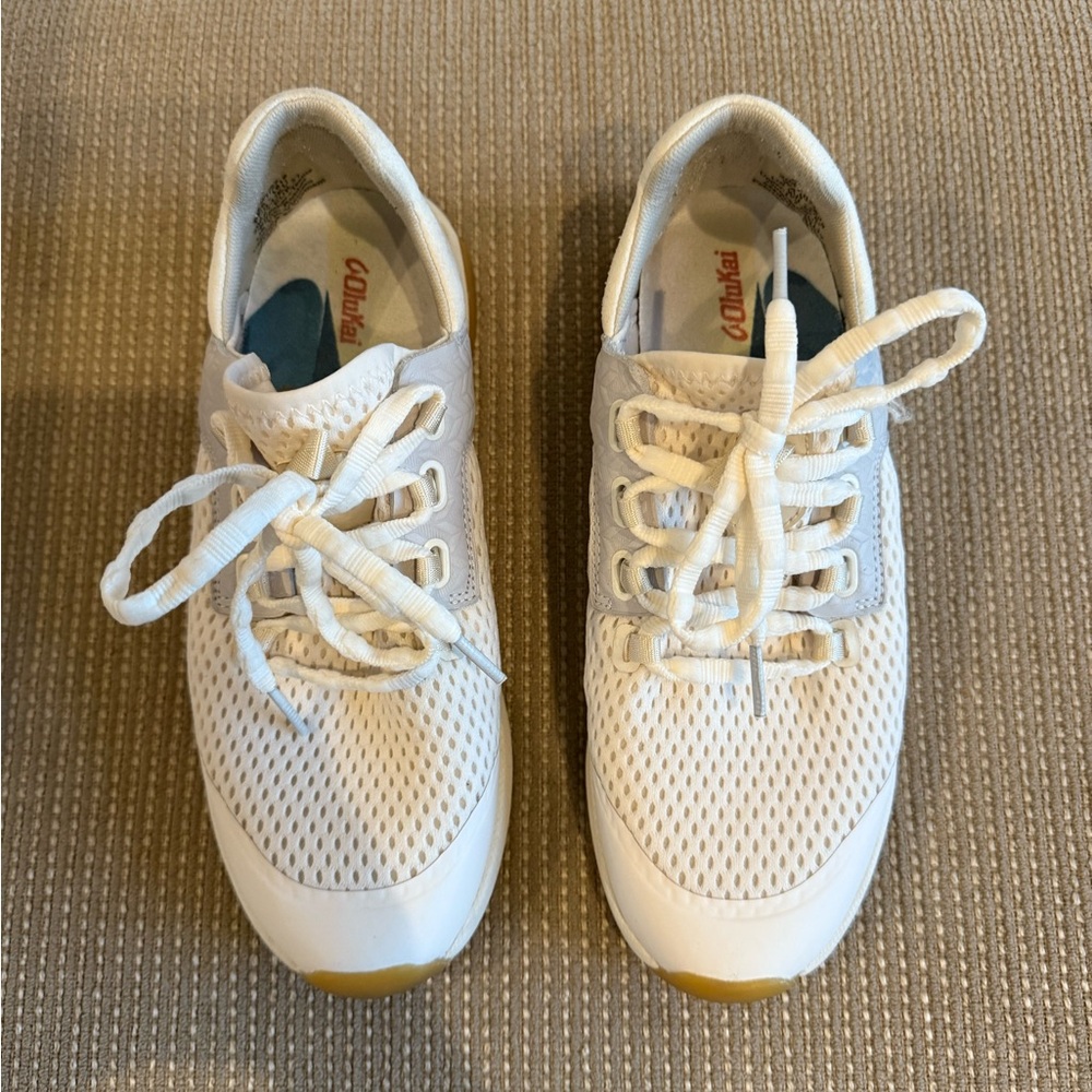 Olukai Women’s White Mesh Sneakers
